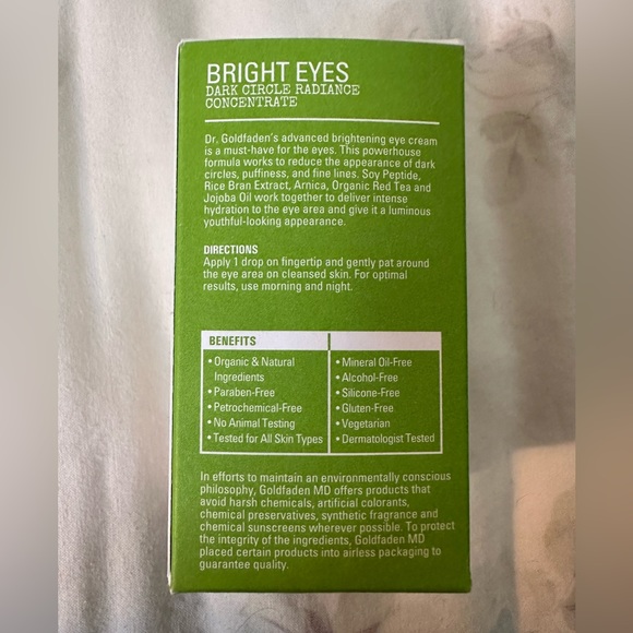 Goldfaden M.D. Bright Eyes - Dark Circle Radiance Concentrate - Picture 4 of 4